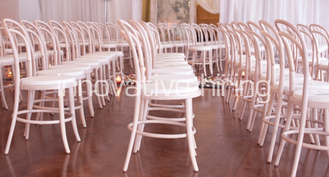 Features: Bentwood Chairs with Pads