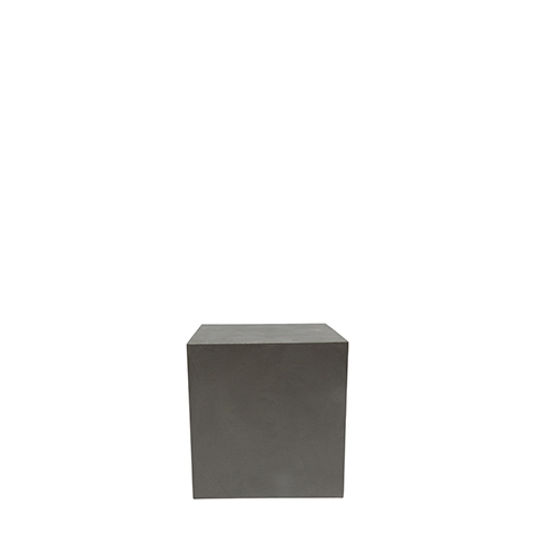 Faux Concrete Cube