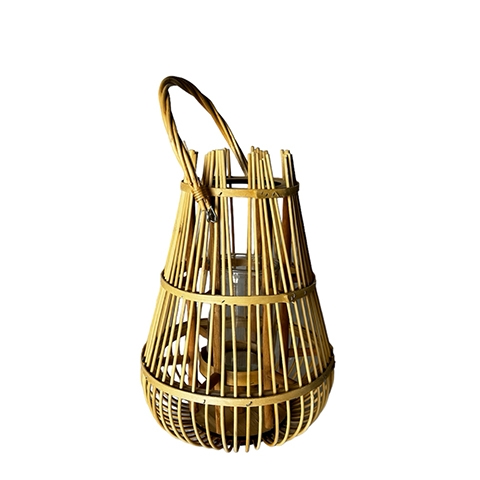 Wooden Basket Lantern
